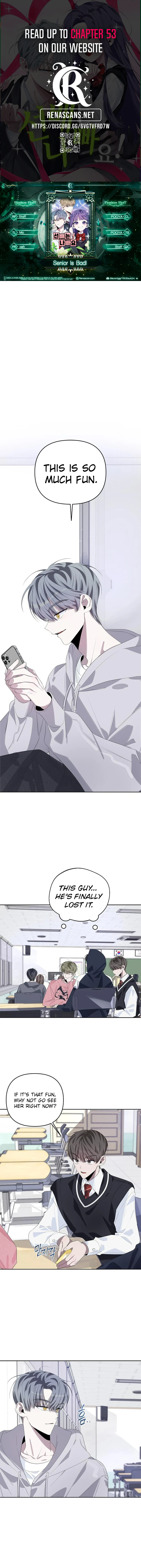 Senior is Bad! Chapter 50 1