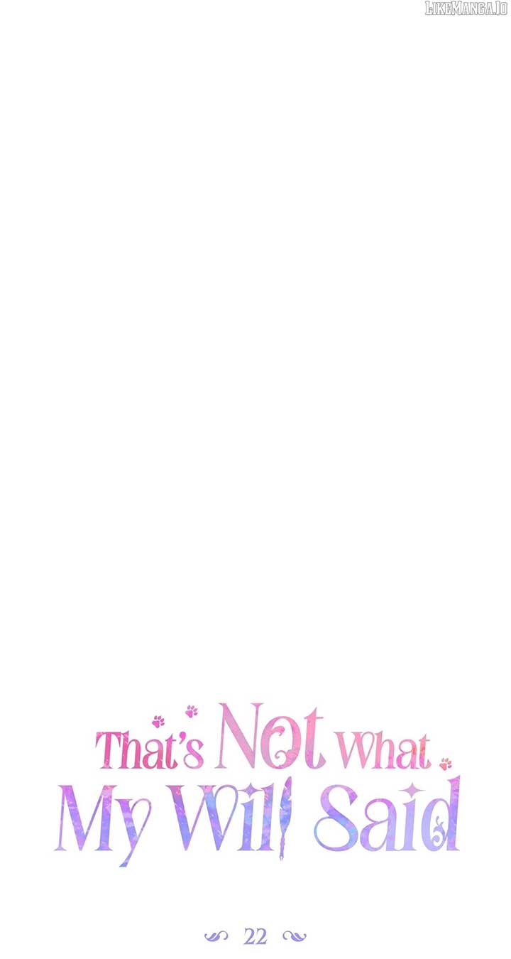 That’s Not What My Will Said Chapter 22 17