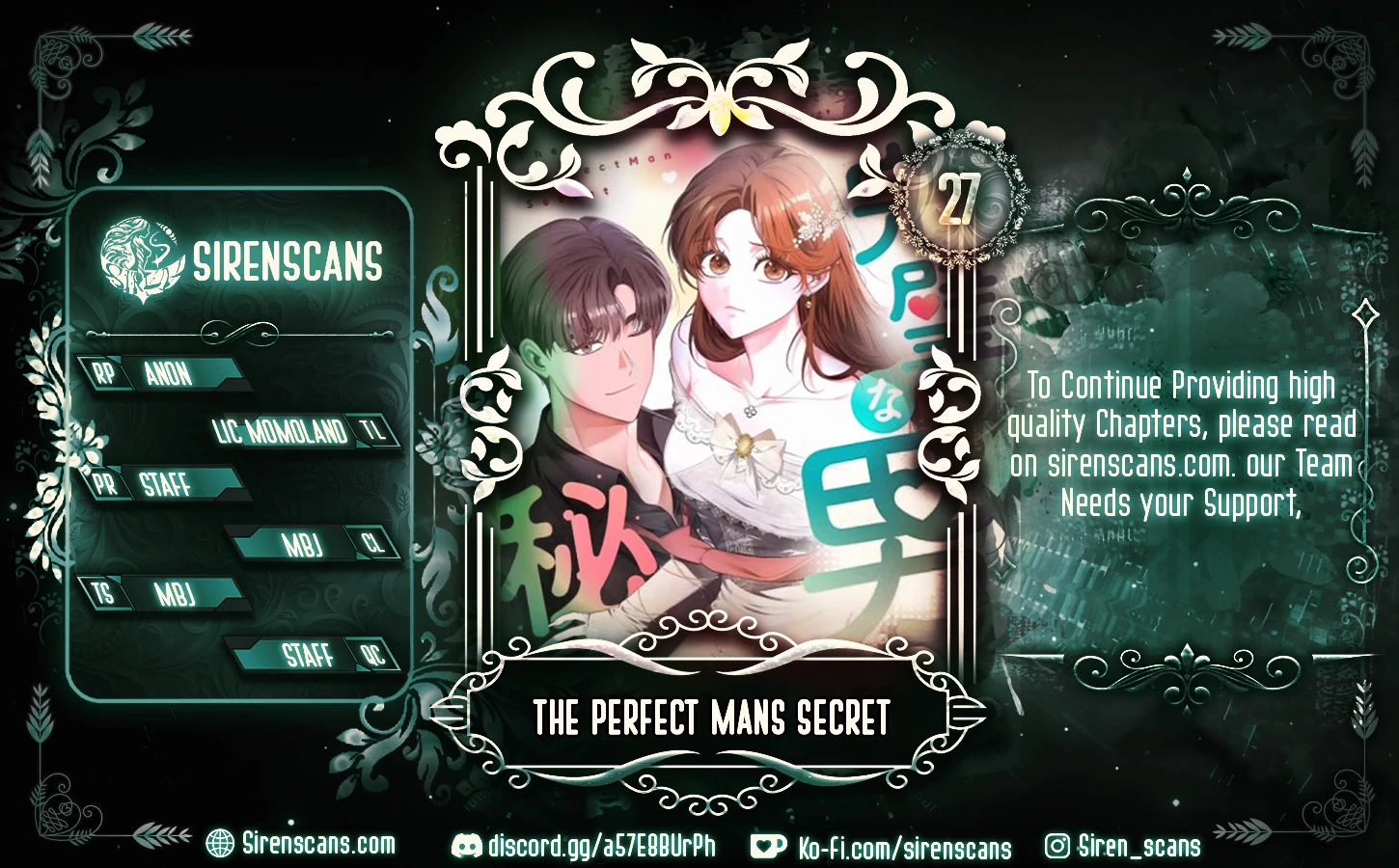 The Perfect Man’s Secret Chapter 27 2