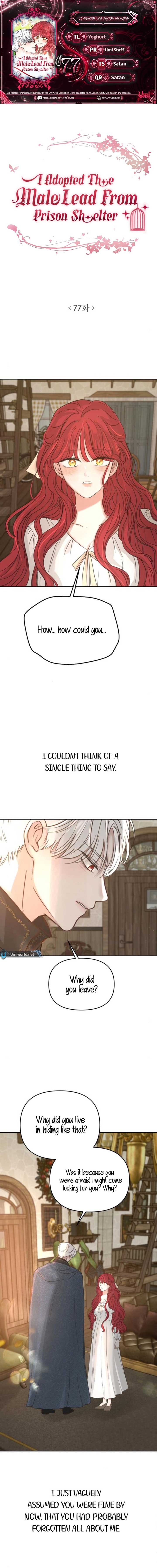 I Adopted a Male Lead From a Prison Shelter Chapter 77 1