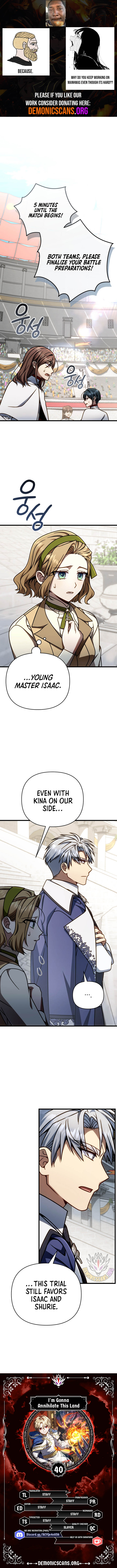 I’m Gonna Annihilate This Land Chapter 40 1