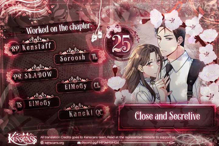 Close and Secretive Chapter 25 1