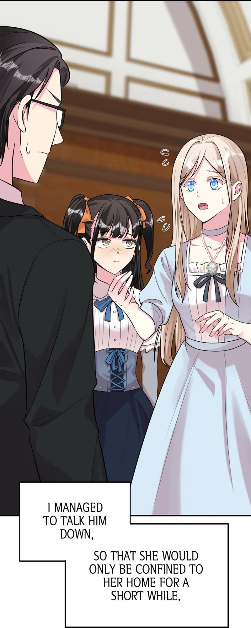 Even though I become a side character, I’m being adored by an overprotective duke Chapter 69 46