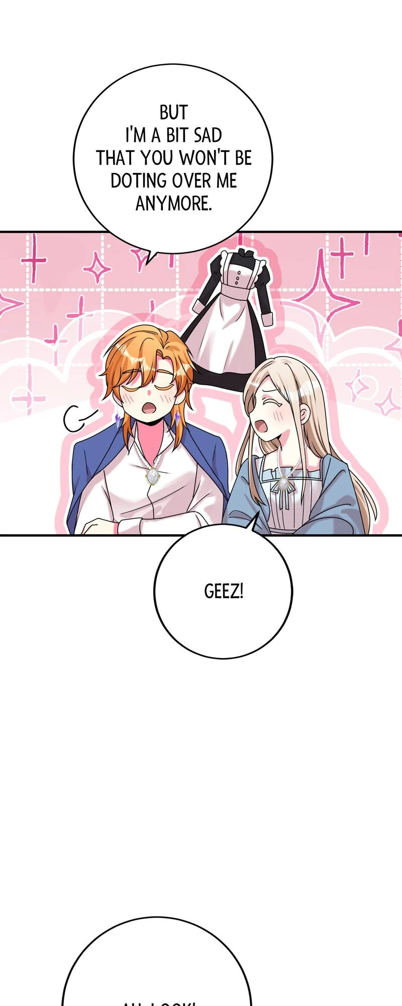 Even though I become a side character, I’m being adored by an overprotective duke Chapter 70 73