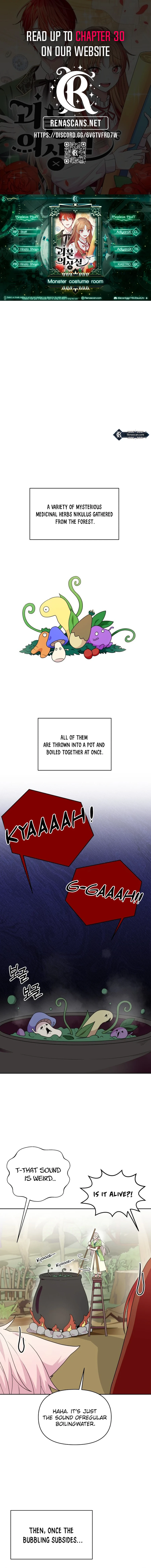 Monster costume room Chapter 15 1