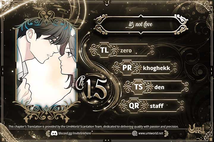 It’s Not Love Chapter 15 1
