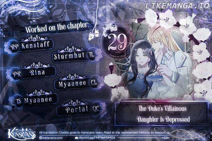 The Duke’s Villainous Daughter Is Depressed Chapter 29 1