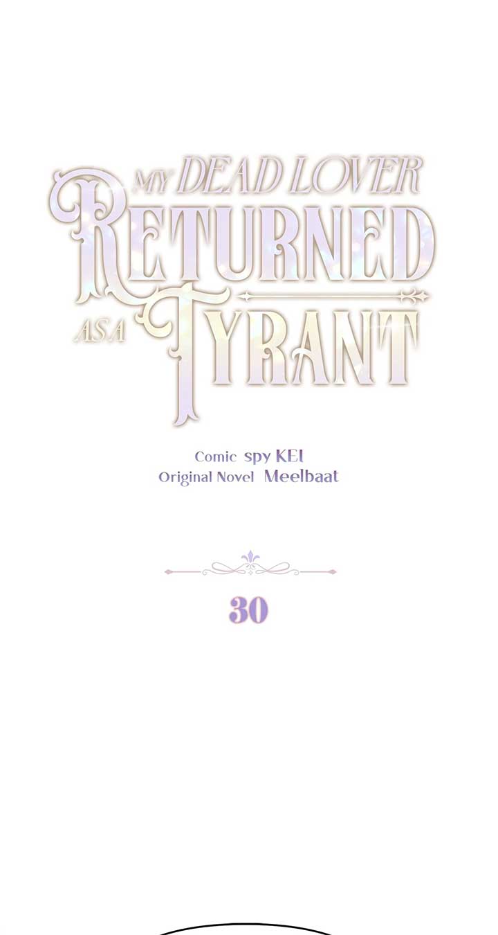 My Dead Lover Returned as a Tyrant Chapter 30 8